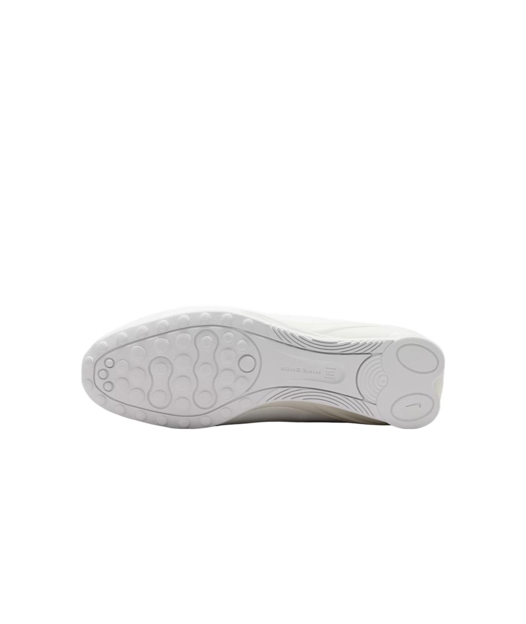 NIKE Белые кожаные кроссовки, фото 6