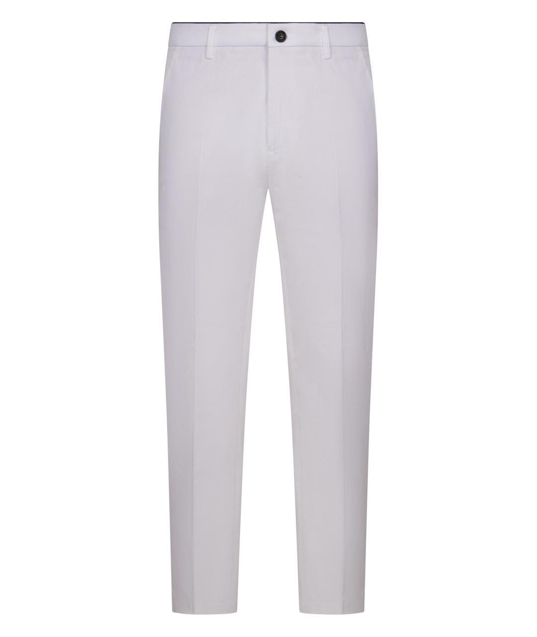 DEPARTMENT 5 Белые хлопковые брюки чинос, фото 1