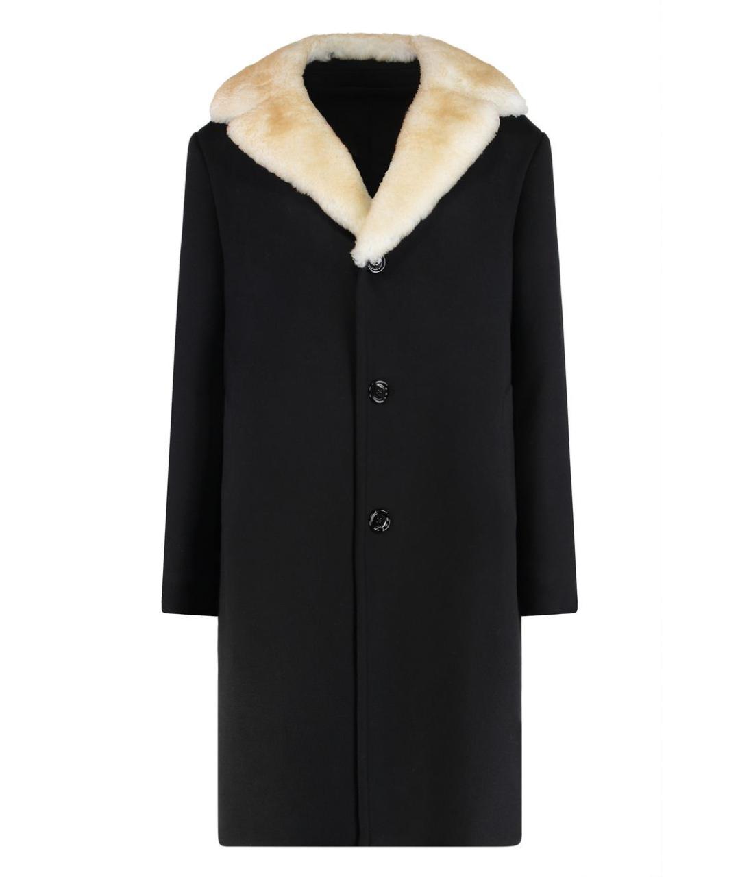 CELINE Черное кашемировое пальто, фото 3