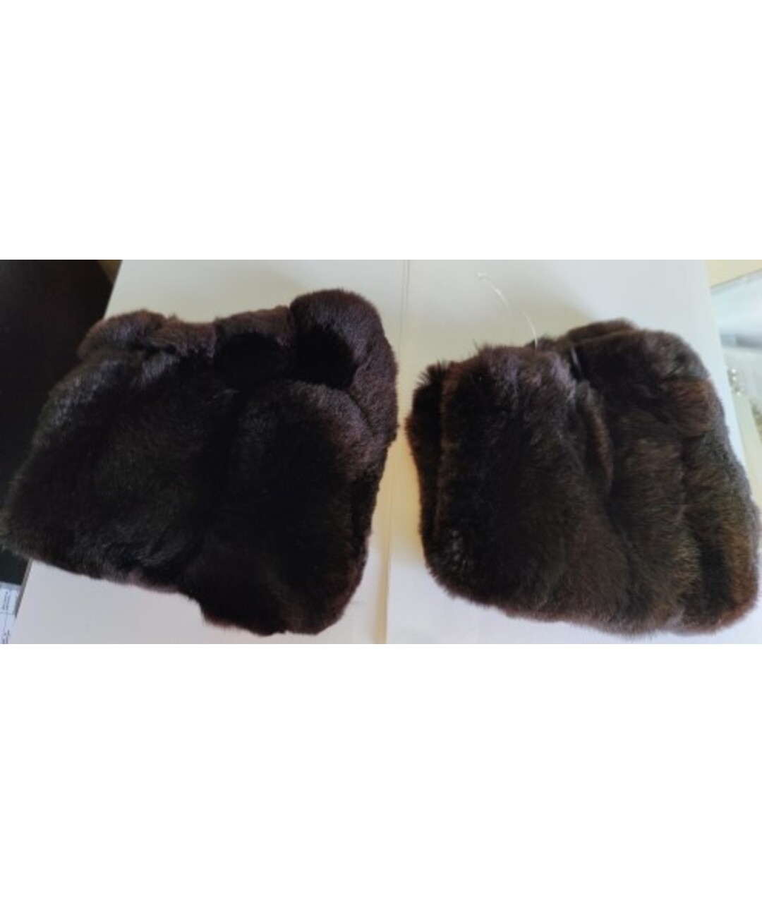 CHANEL PRE-OWNED Черные перчатки, фото 2