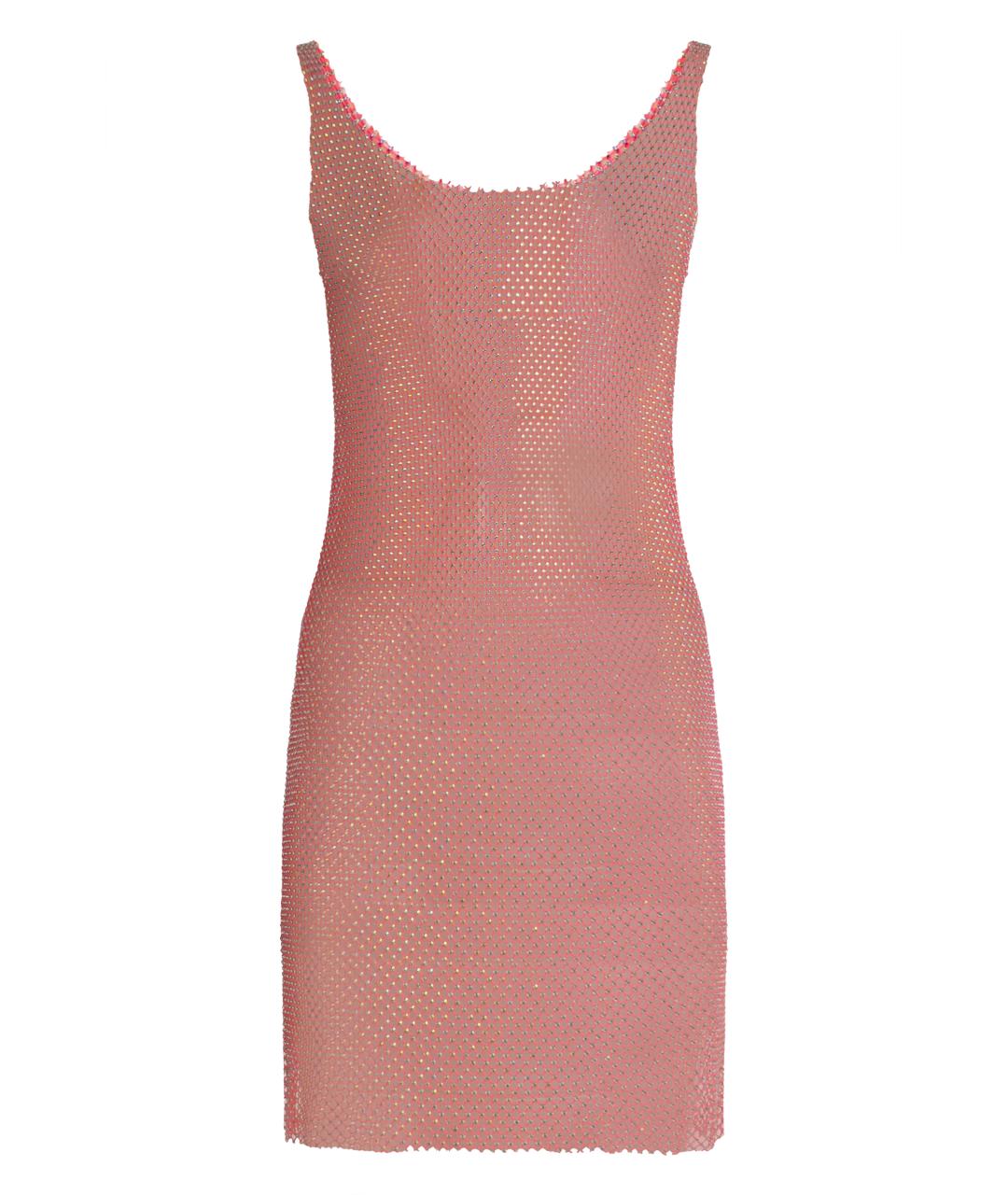 SANTA BRANDS Розовое полиэстеровое платье, фото 2