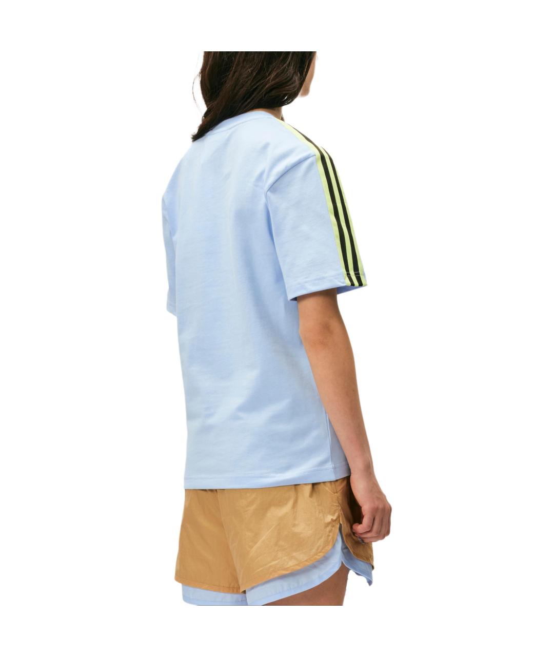 ADIDAS Голубая футболка, фото 4