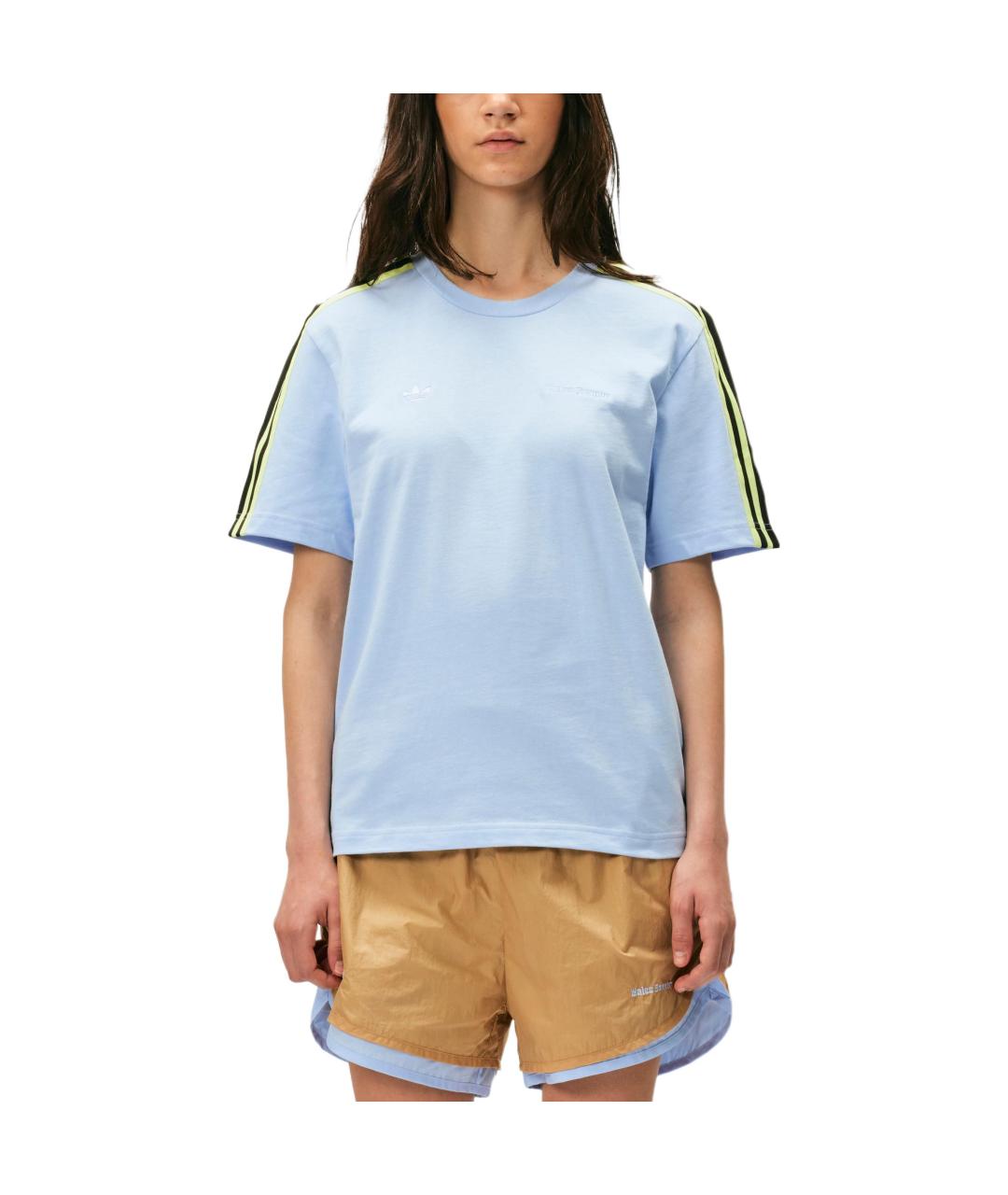 ADIDAS Голубая футболка, фото 3