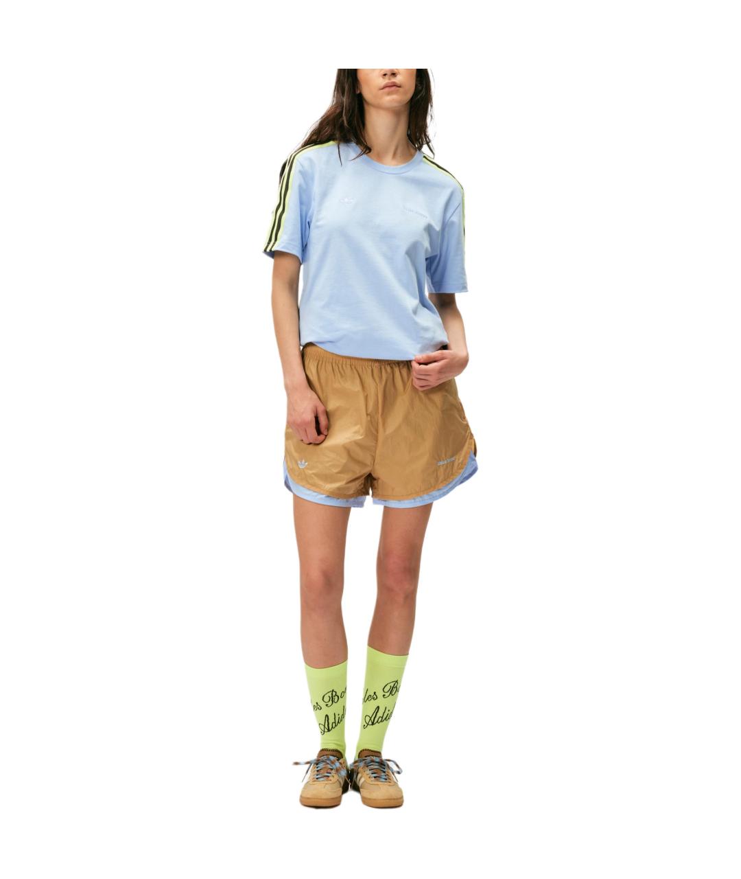 ADIDAS Голубая футболка, фото 5