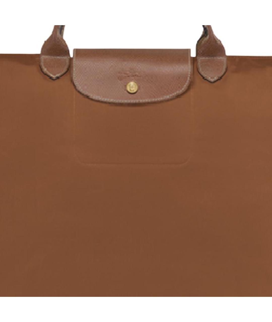 LONGCHAMP Коричневая дорожная/спортивная сумка, фото 5