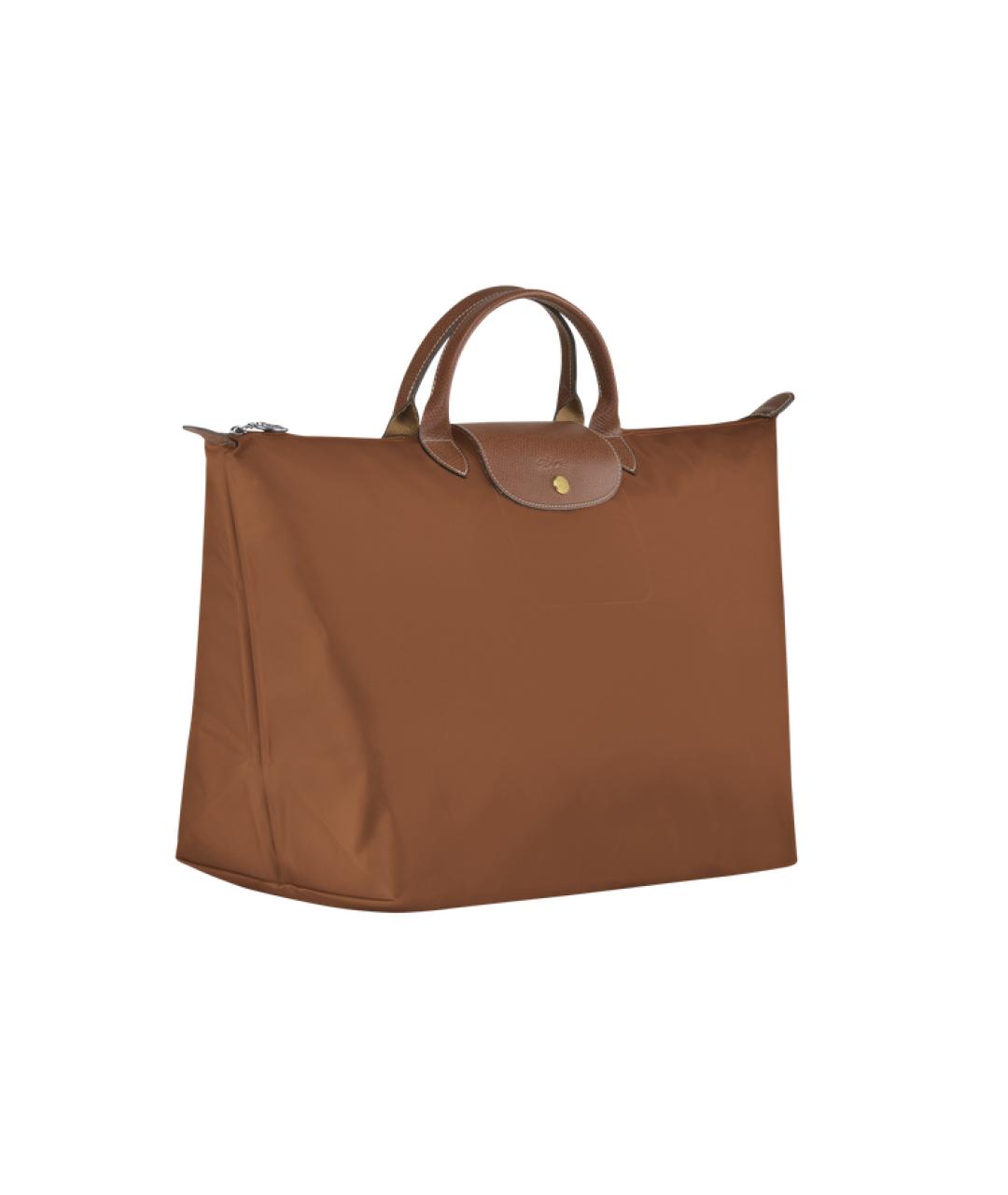 LONGCHAMP Коричневая дорожная/спортивная сумка, фото 2
