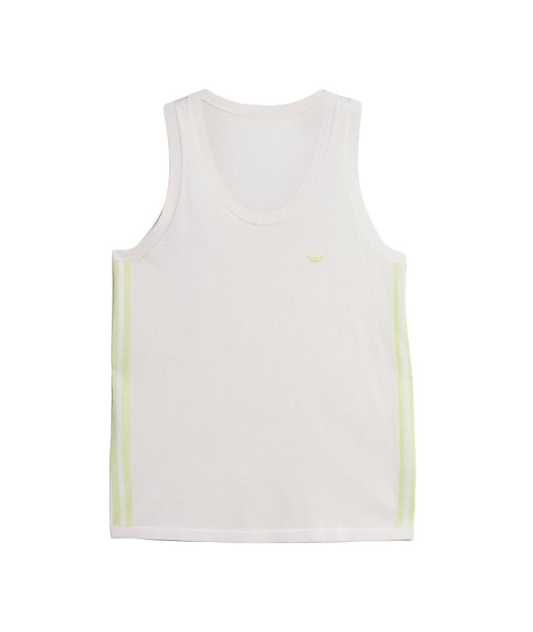 ADIDAS Белая майка, фото 3