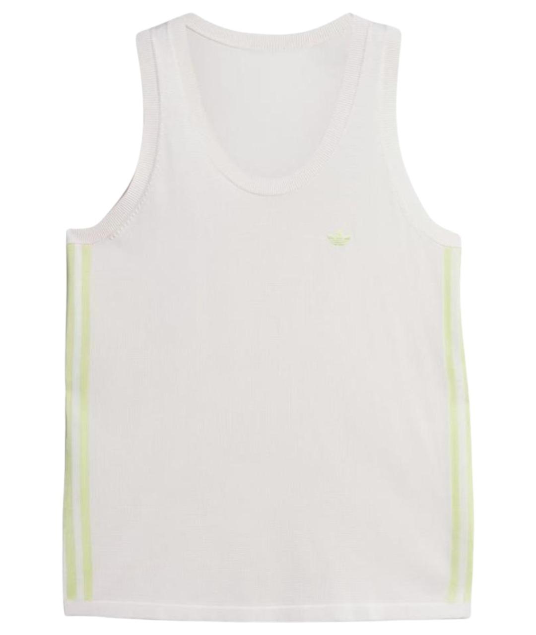 ADIDAS Белая майка, фото 1