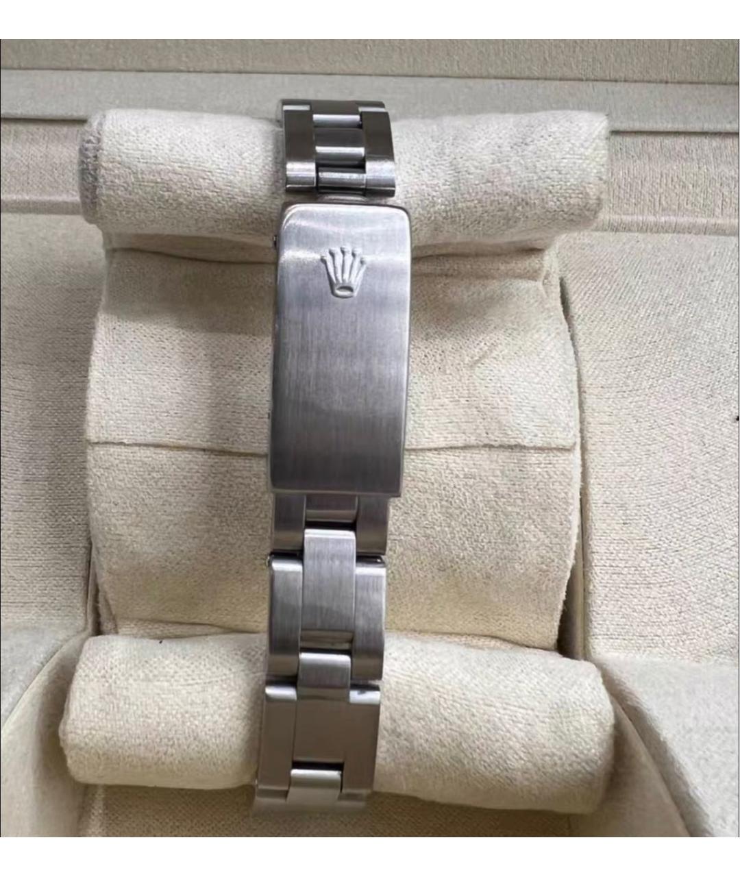 ROLEX Темно-синие металлические часы, фото 6