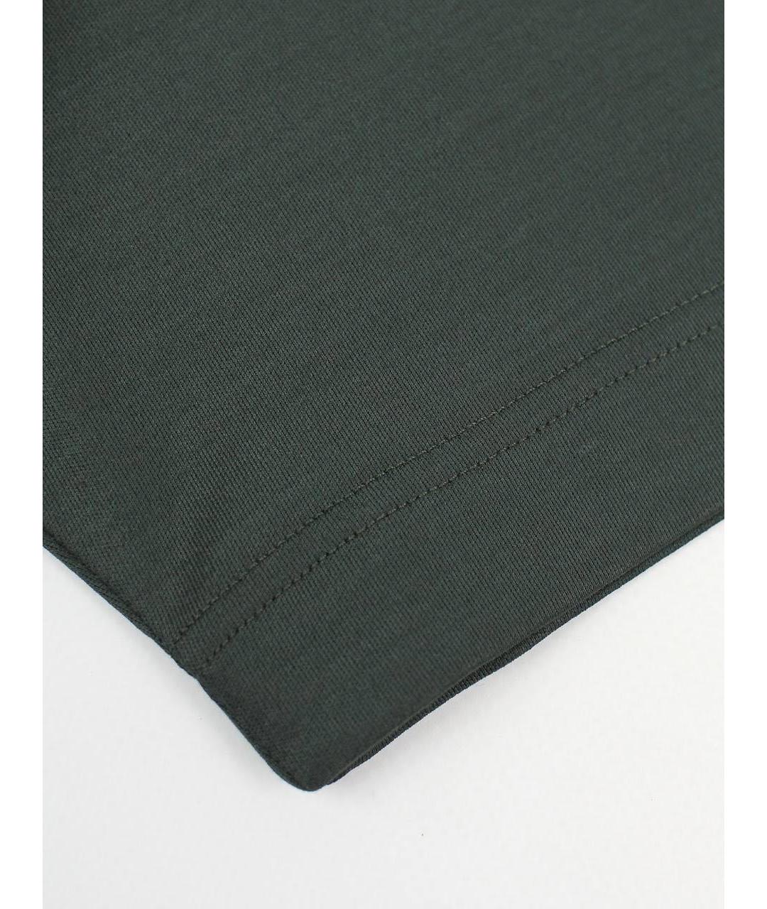 ZILLI Зеленая хлопковая футболка, фото 7