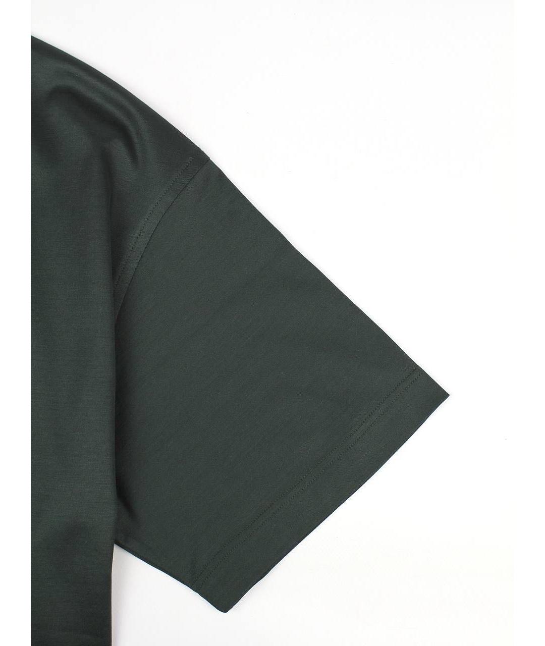 ZILLI Зеленая хлопковая футболка, фото 6