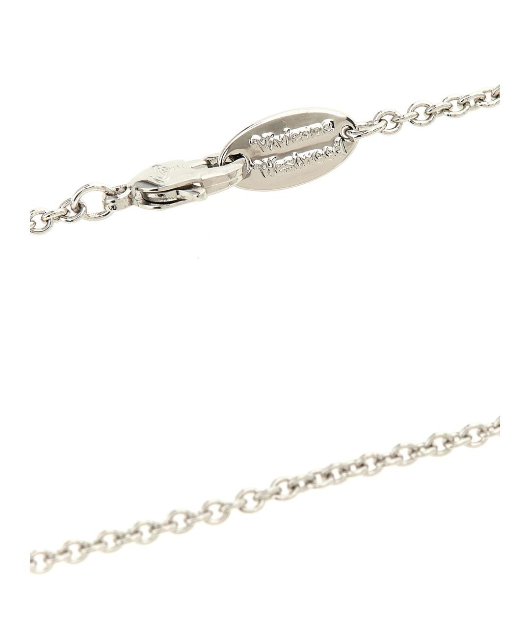 VIVIENNE WESTWOOD Серебряная металлическая подвеска, фото 3