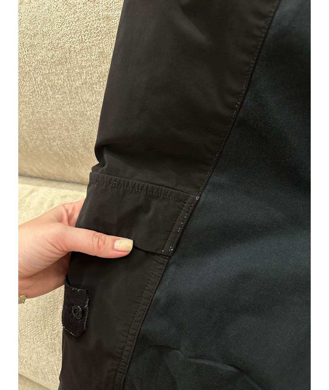 STONE ISLAND SHADOW PROJECT Черные повседневные брюки, фото 7