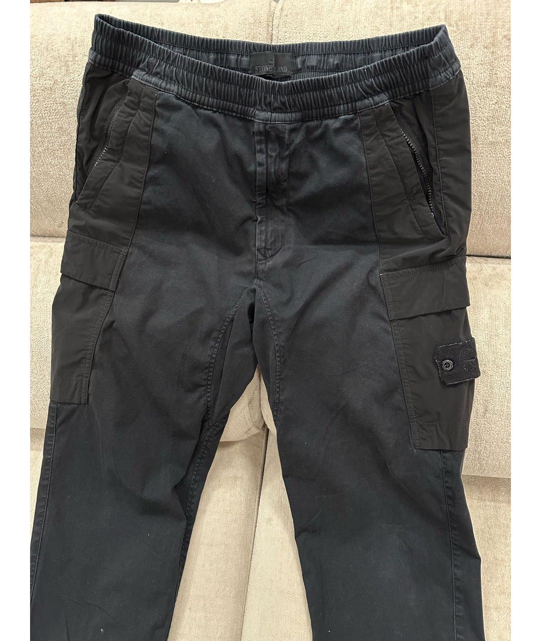 STONE ISLAND SHADOW PROJECT Черные повседневные брюки, фото 2