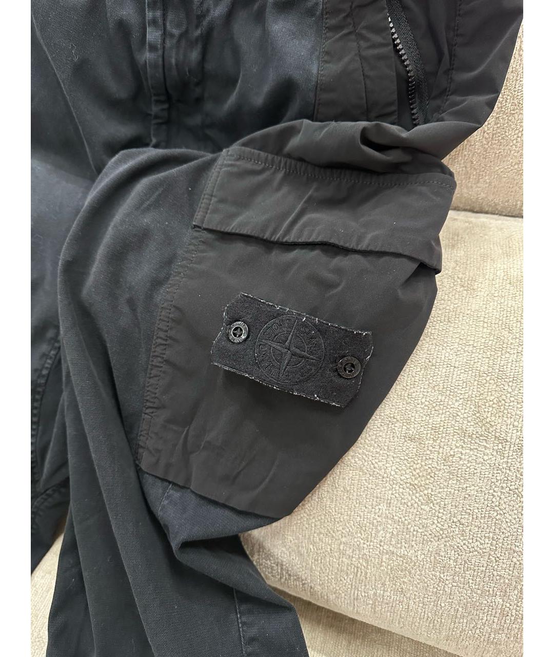 STONE ISLAND SHADOW PROJECT Черные повседневные брюки, фото 3