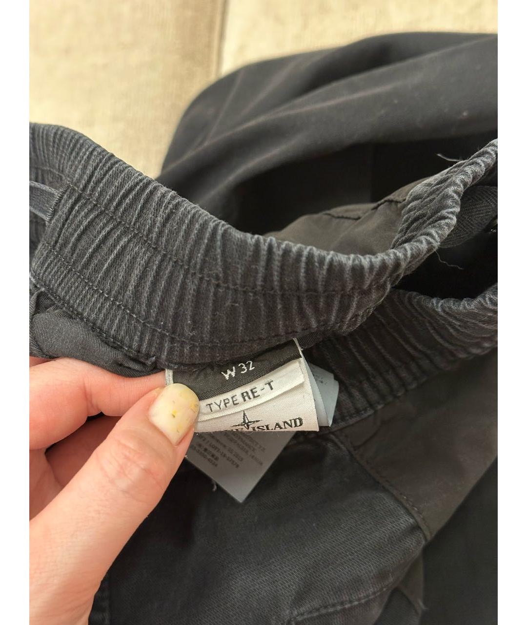 STONE ISLAND SHADOW PROJECT Черные повседневные брюки, фото 5