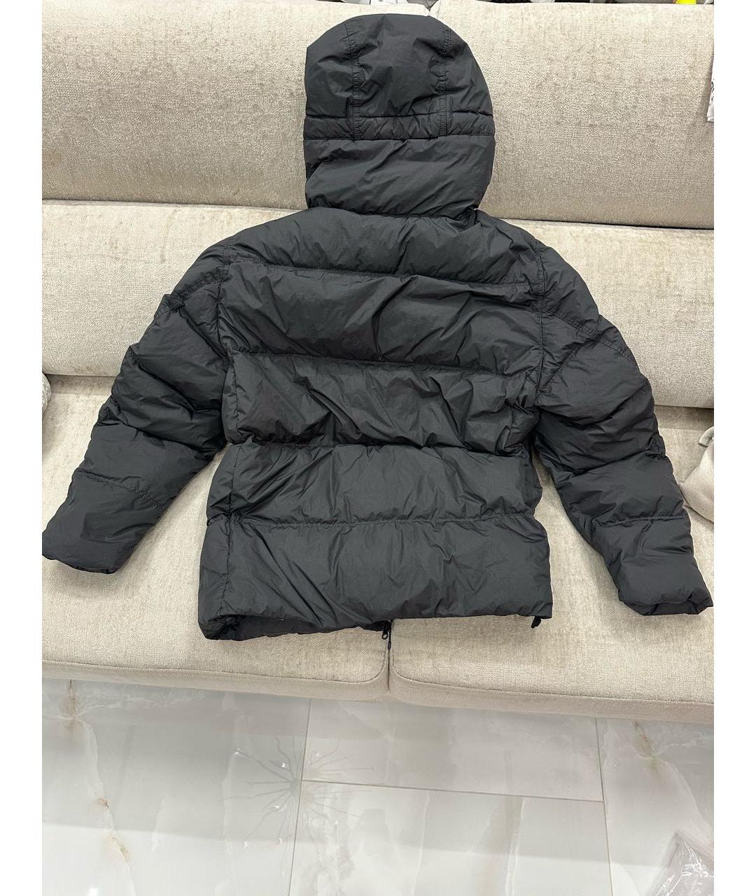 STONE ISLAND Серый пуховик, фото 8