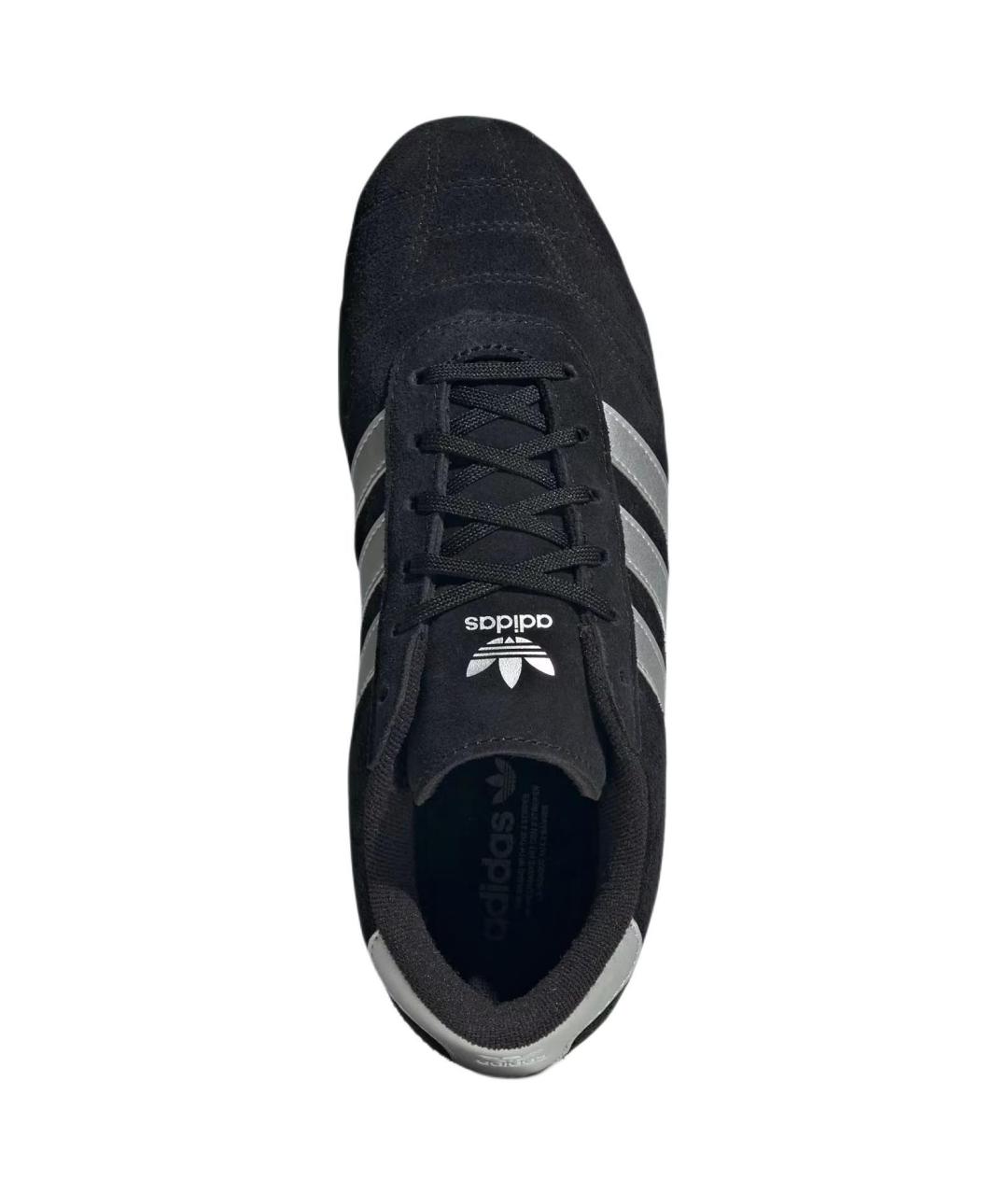 ADIDAS Черные замшевые кроссовки, фото 4