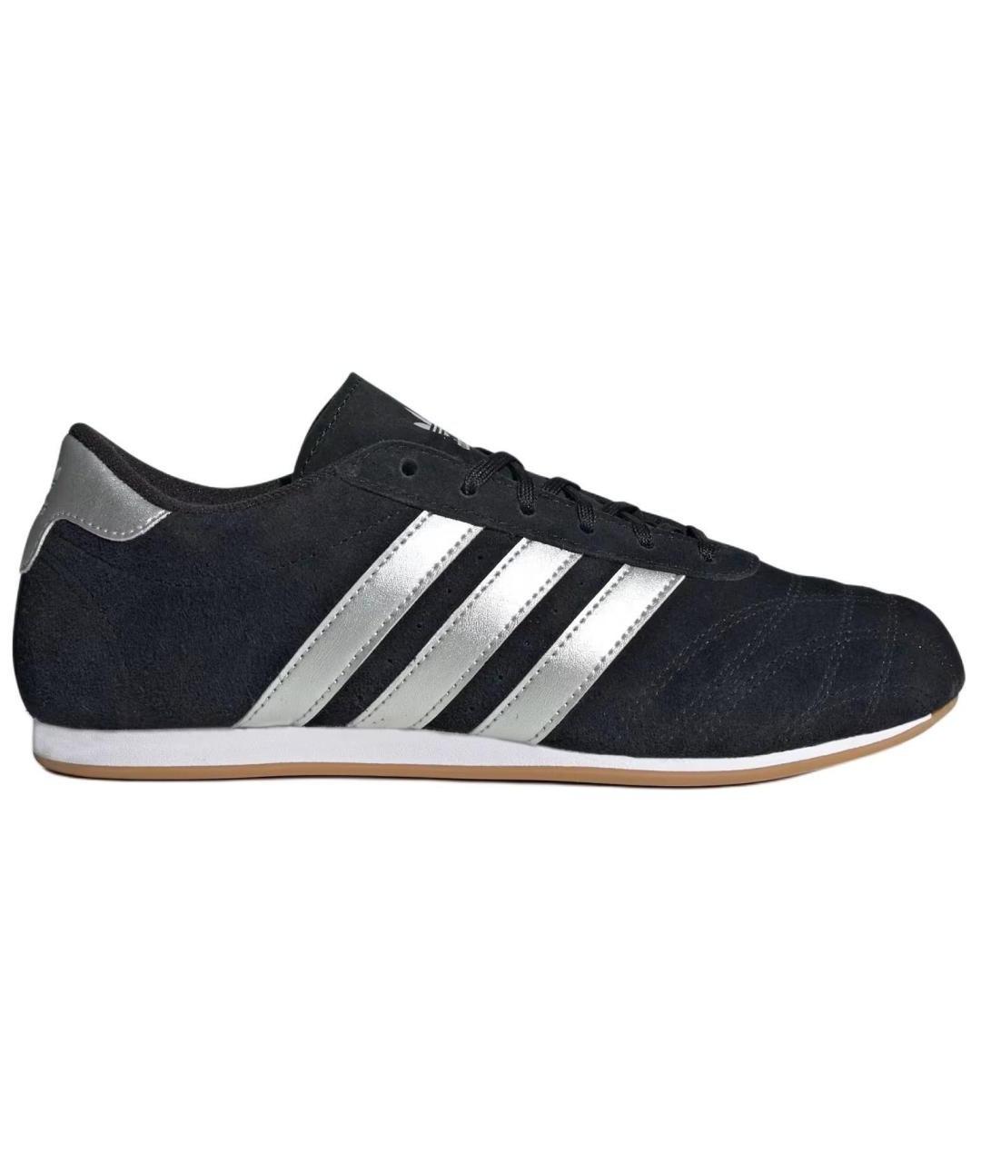 ADIDAS Черные замшевые кроссовки, фото 2
