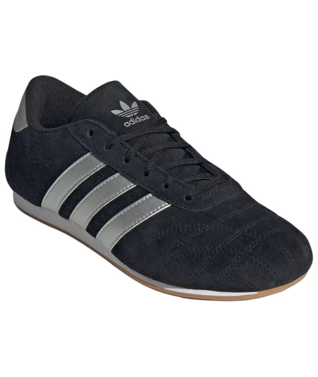 ADIDAS Черные замшевые кроссовки, фото 3