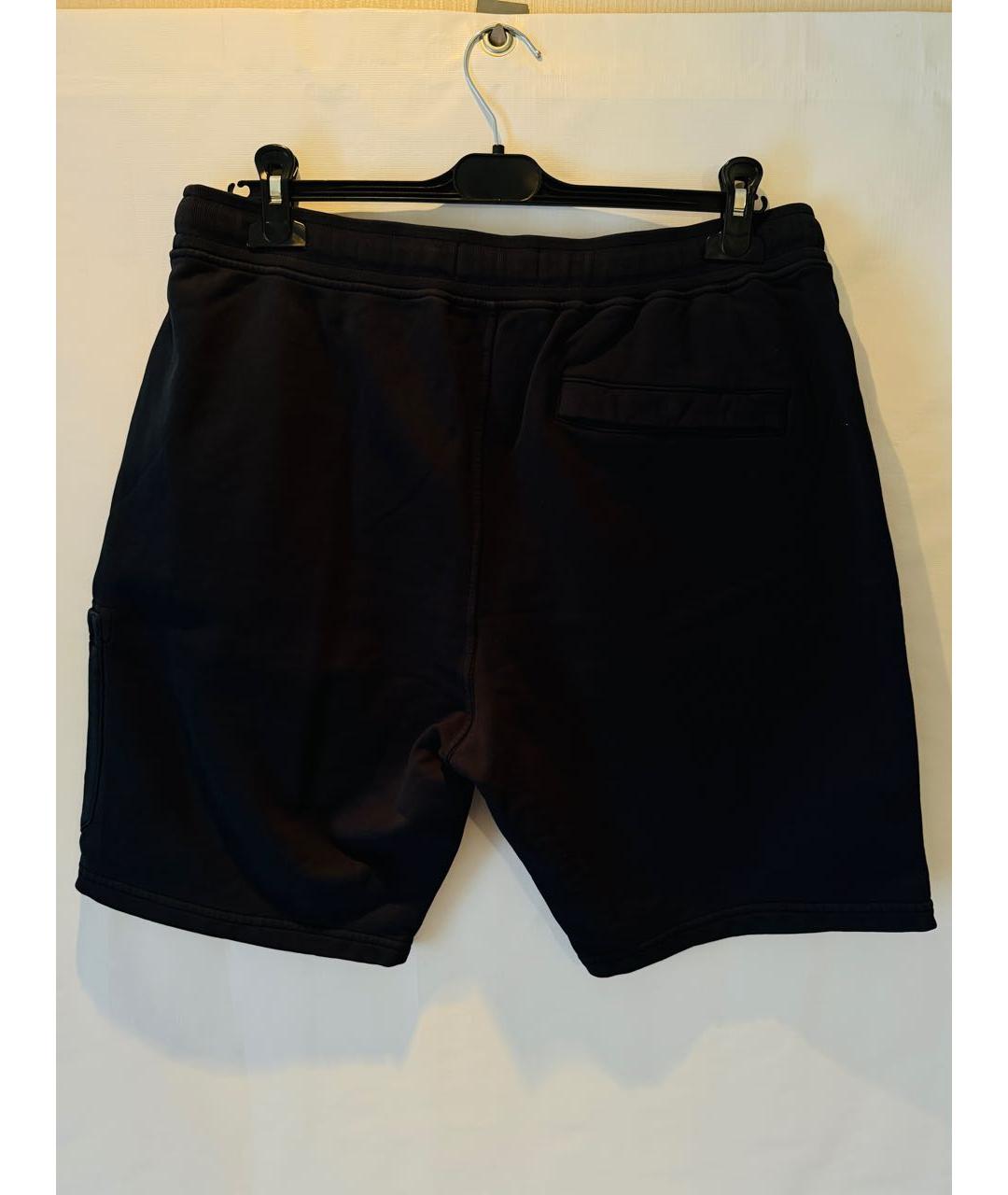 STONE ISLAND Хаки хлопковые шорты, фото 3