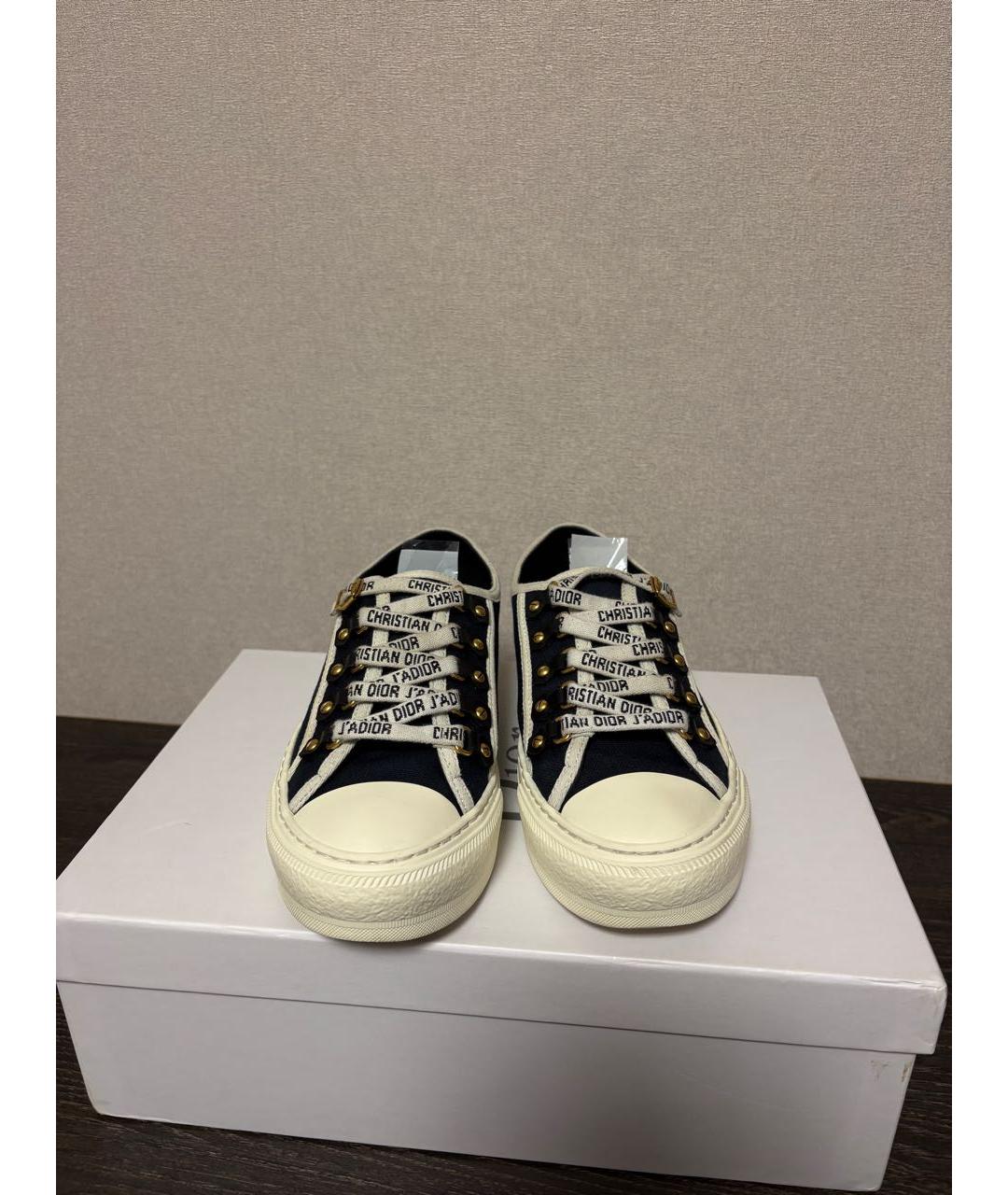 CHRISTIAN DIOR Черные кеды, фото 5