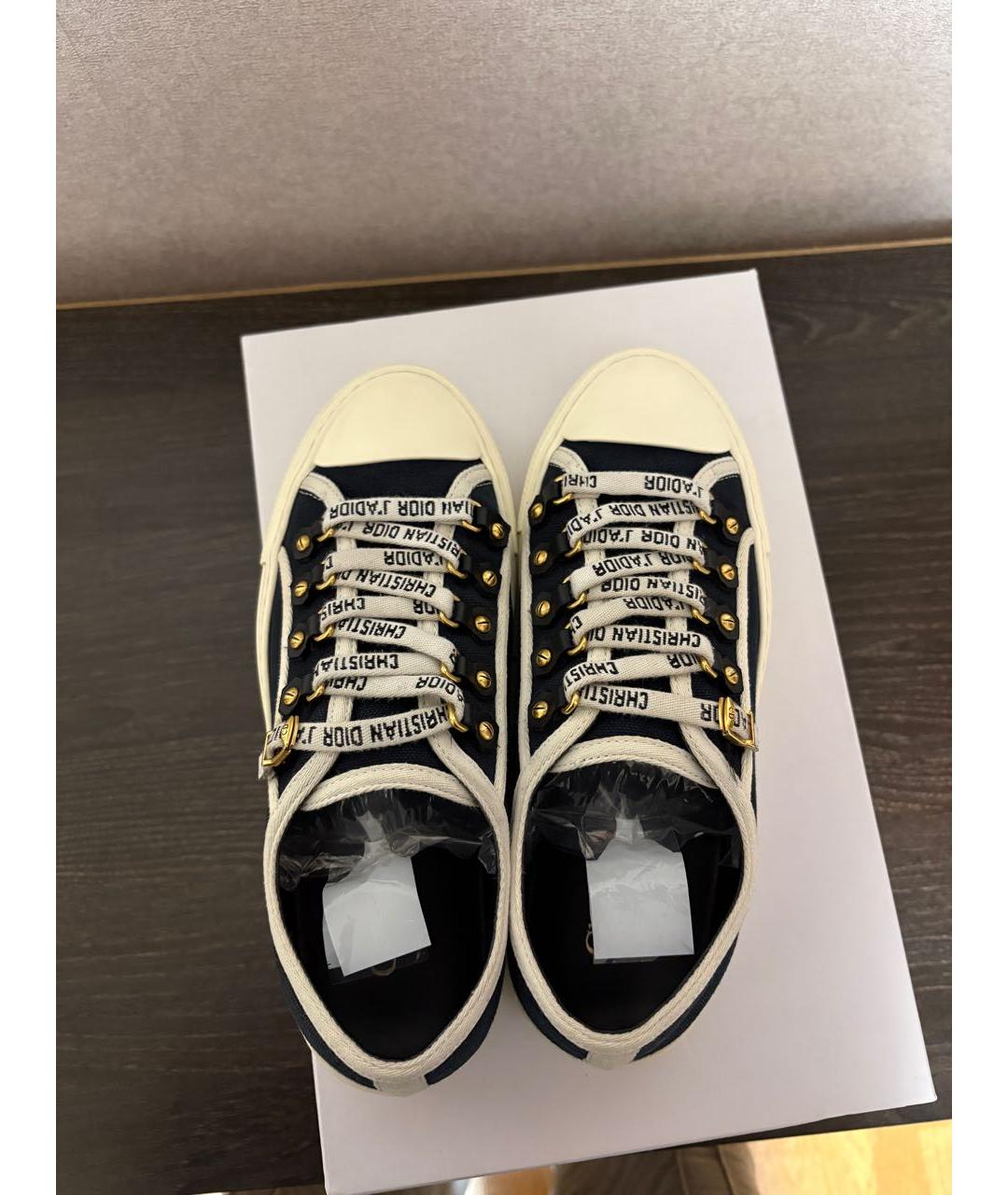 CHRISTIAN DIOR Черные кеды, фото 3