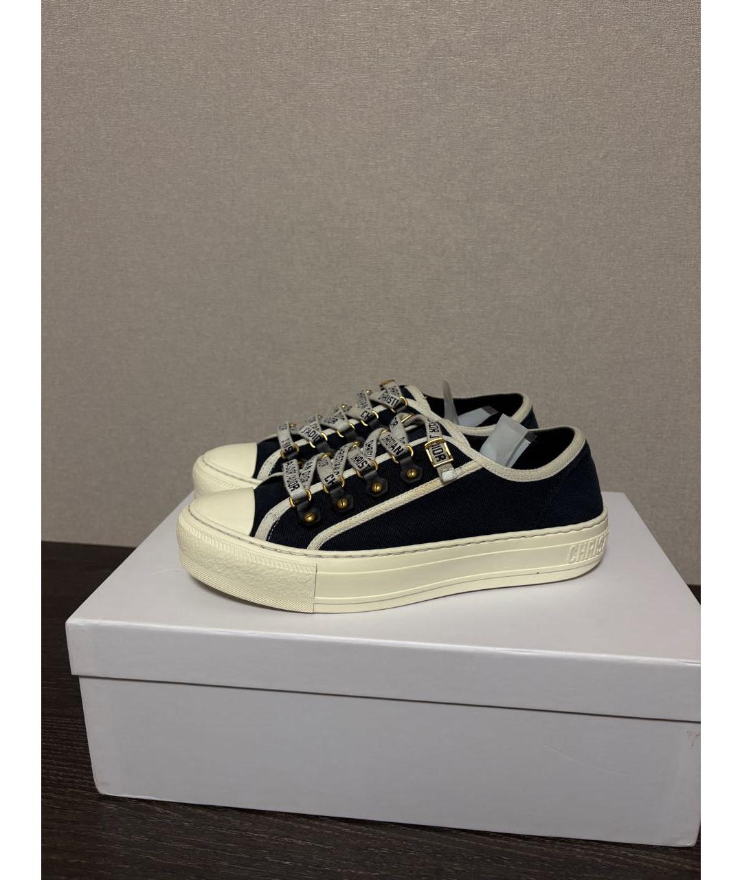 CHRISTIAN DIOR Черные кеды, фото 6