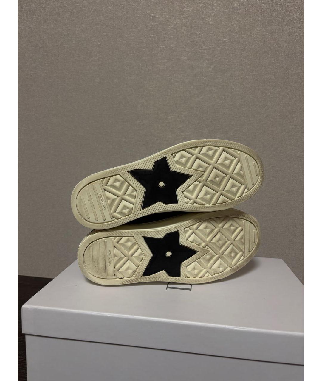 CHRISTIAN DIOR Черные кеды, фото 4