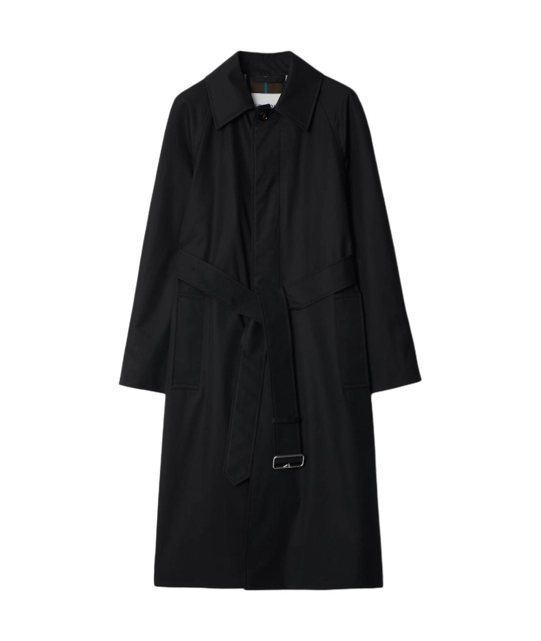 BURBERRY Черное пальто, фото 1