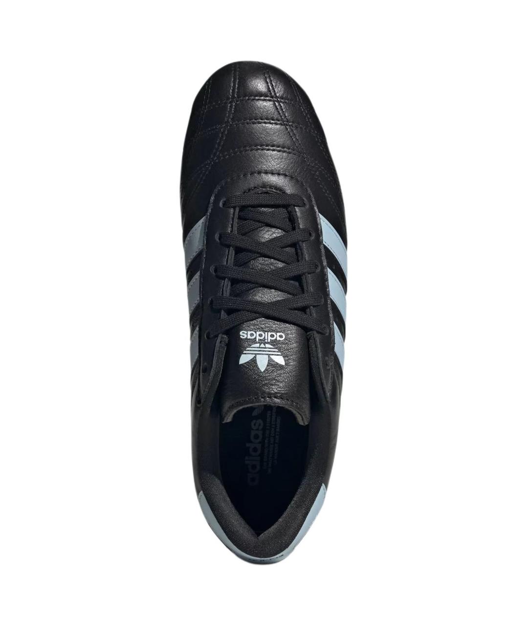 ADIDAS Черные кожаные кеды, фото 5