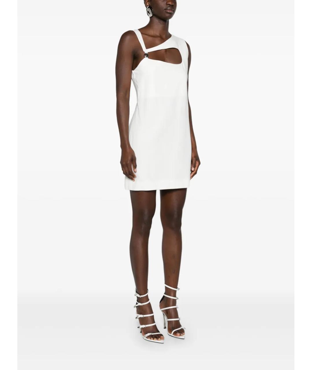 COPERNI Белое полиамидовое повседневное платье, фото 4