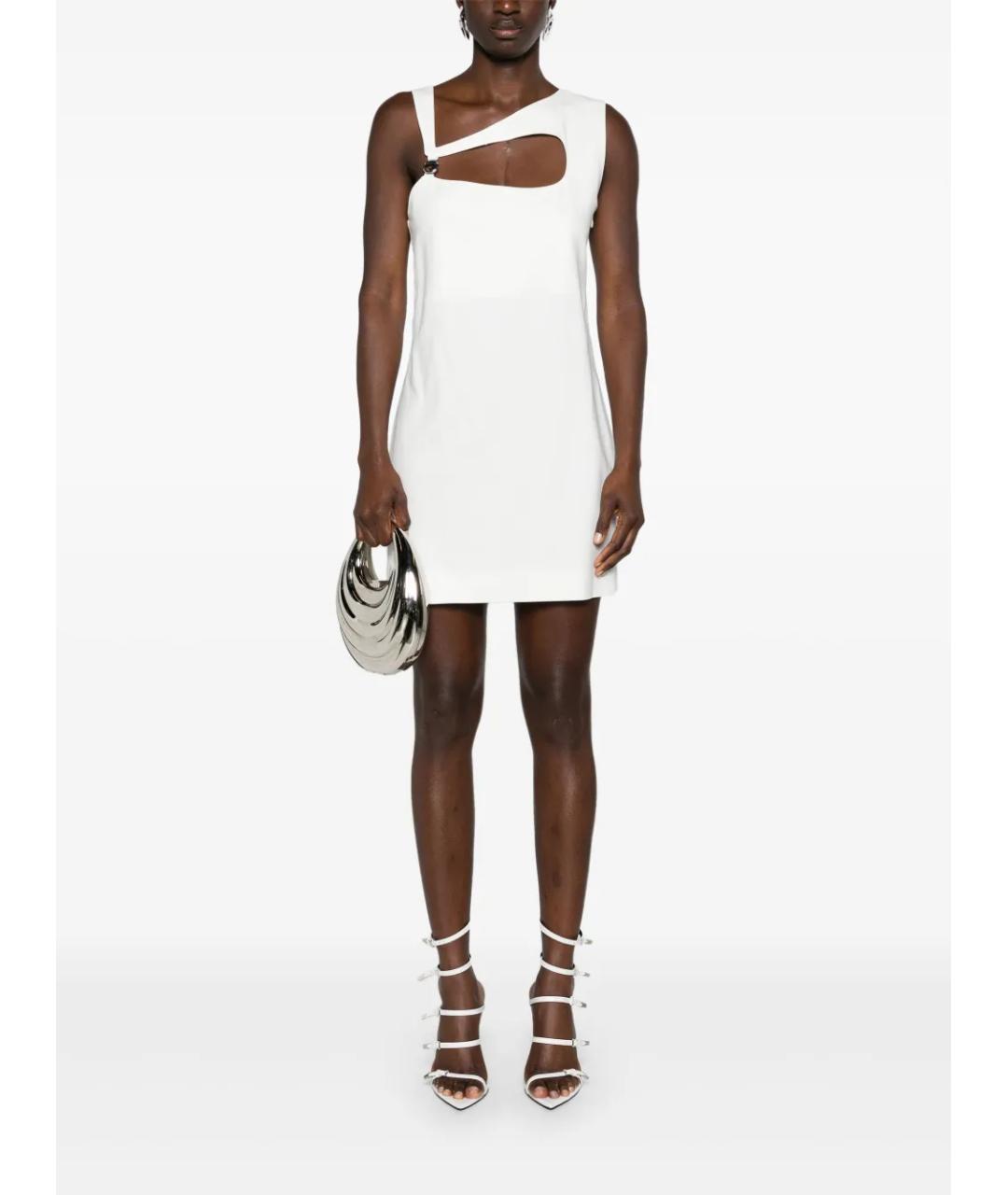 COPERNI Белое полиамидовое повседневное платье, фото 3