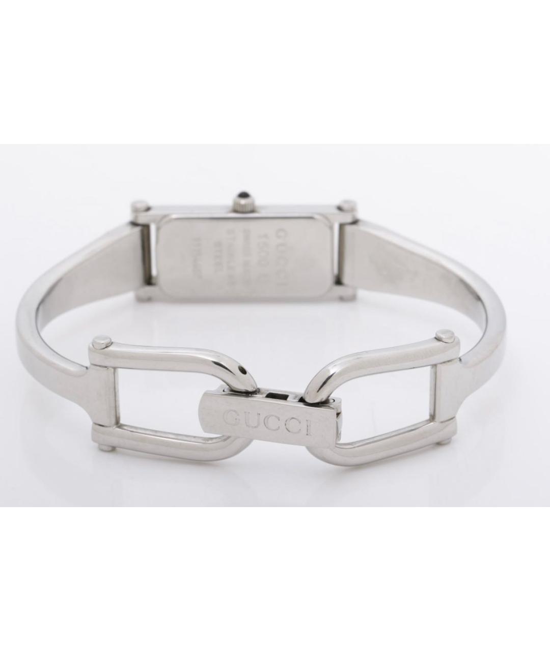 GUCCI Серебряные часы, фото 2
