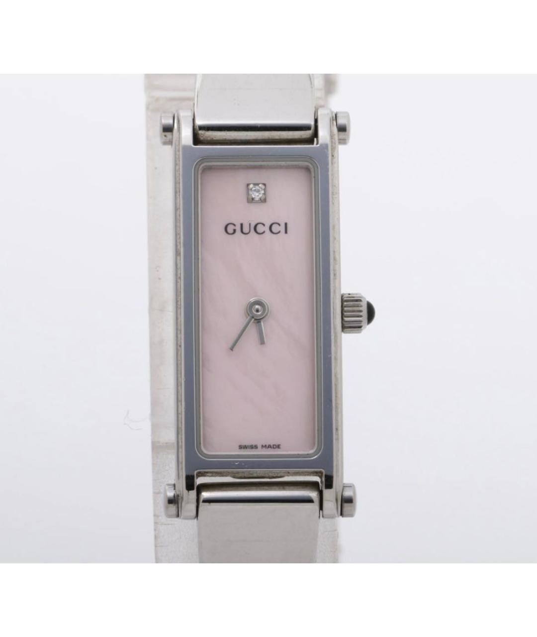 GUCCI Серебряные часы, фото 9