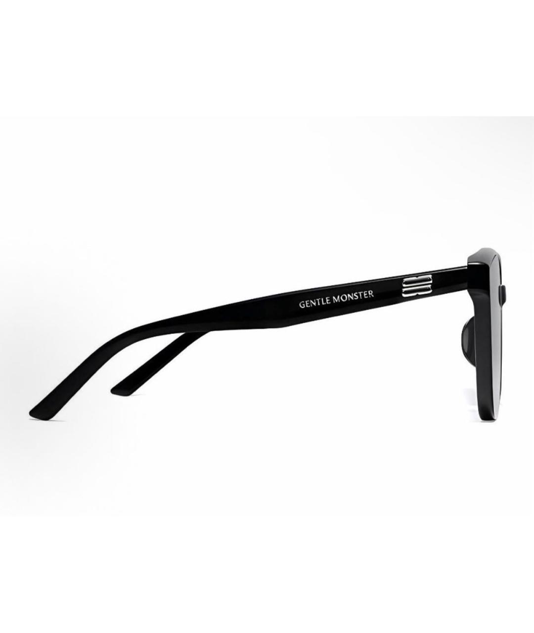 GENTLE MONSTER Черные пластиковые солнцезащитные очки, фото 3