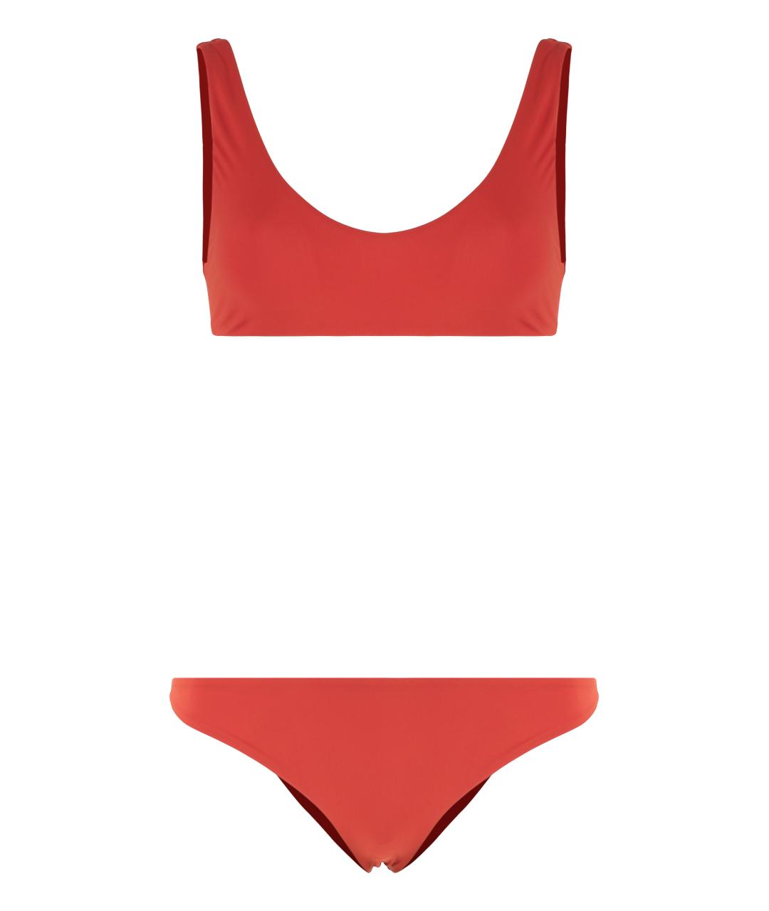 LIDO Красный полиамидовый купальник, фото 1