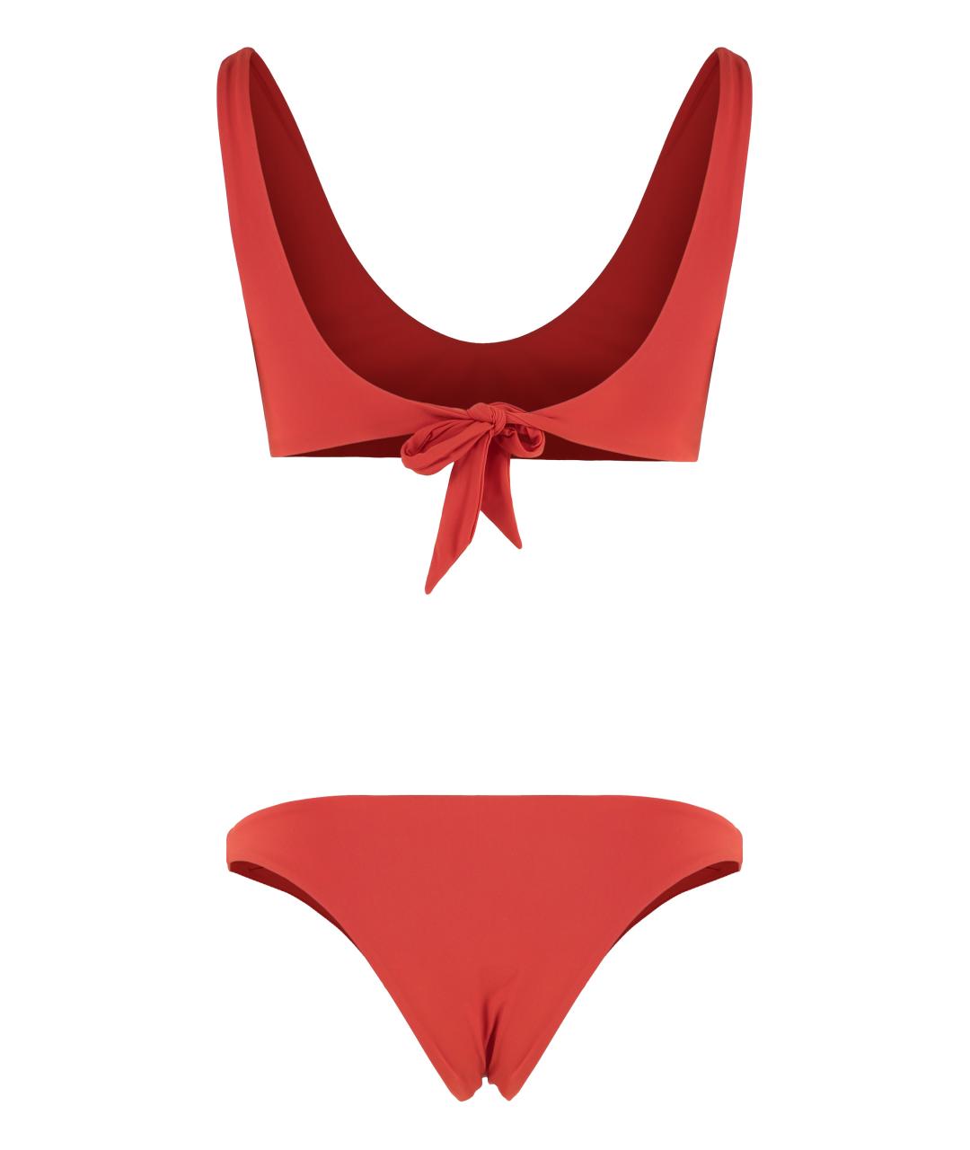 LIDO Красный полиамидовый купальник, фото 2