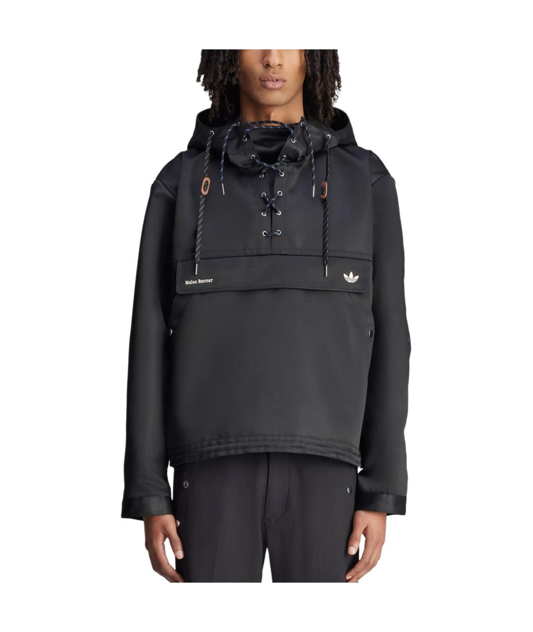 ADIDAS Черная куртка, фото 3