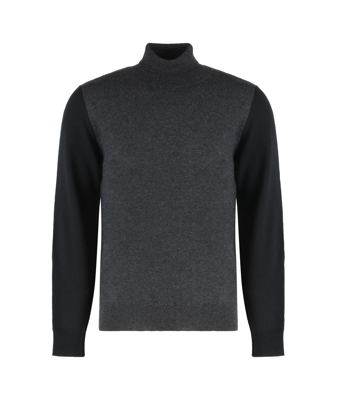 MAISON MARGIELA Серый шерстяной джемпер / свитер, фото 1