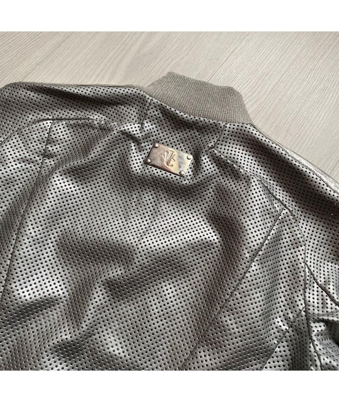 VERSACE JEANS COUTURE Серебряная куртка, фото 7