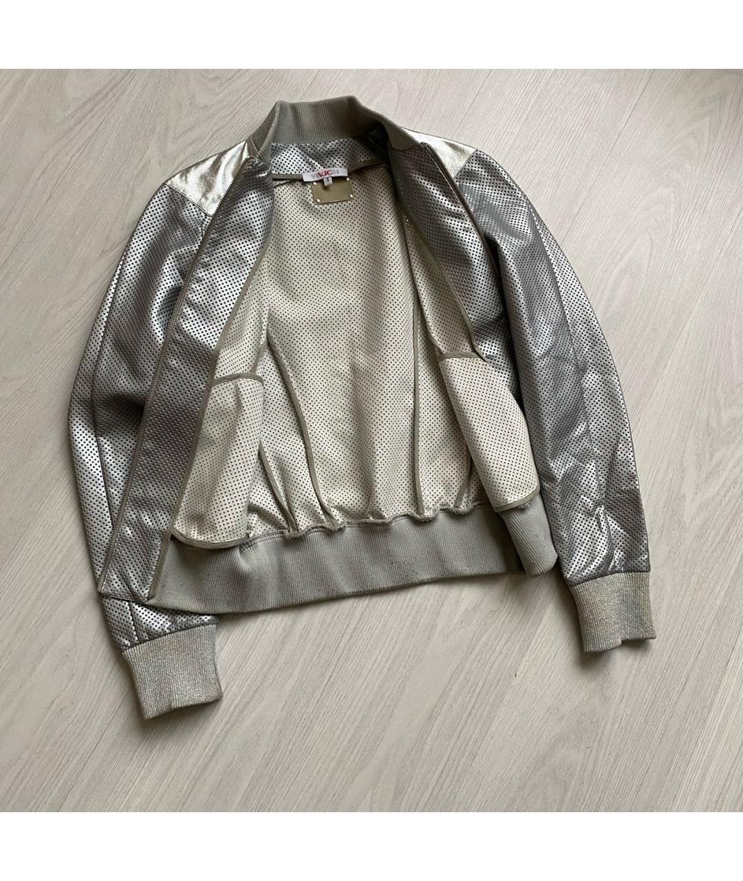 VERSACE JEANS COUTURE Серебряная куртка, фото 6