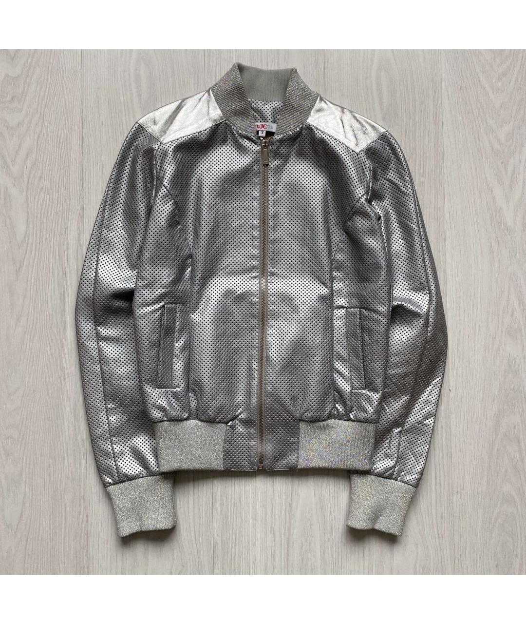 VERSACE JEANS COUTURE Серебряная куртка, фото 9