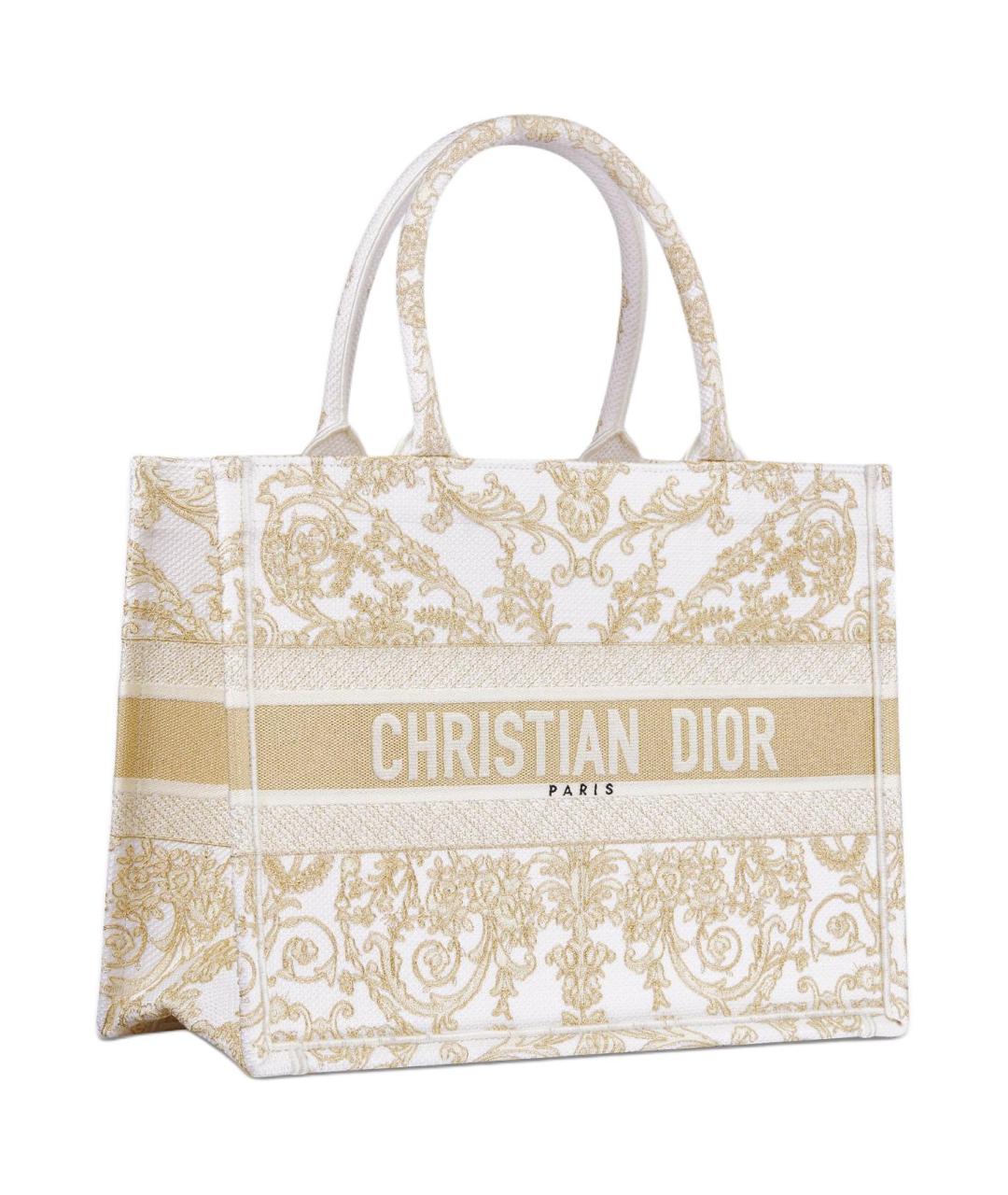 CHRISTIAN DIOR Золотая сумка через плечо, фото 2