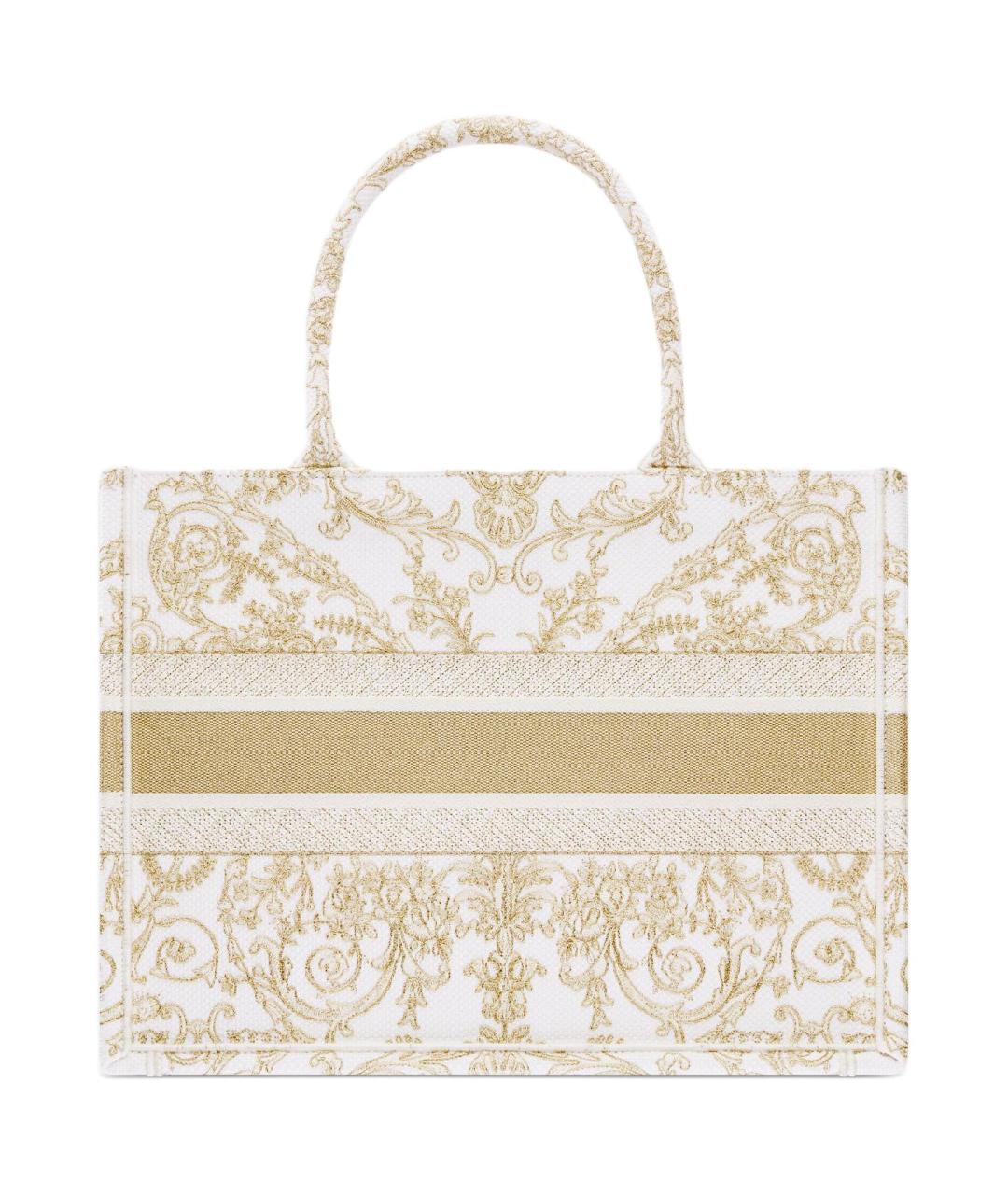 CHRISTIAN DIOR Золотая сумка через плечо, фото 3