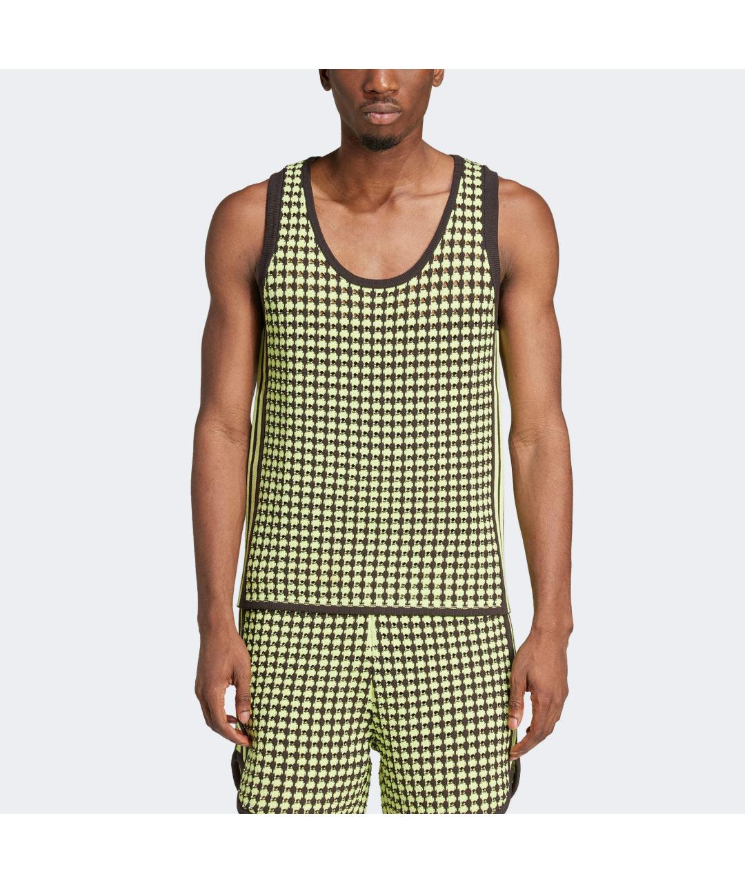 ADIDAS Желтая майка, фото 3