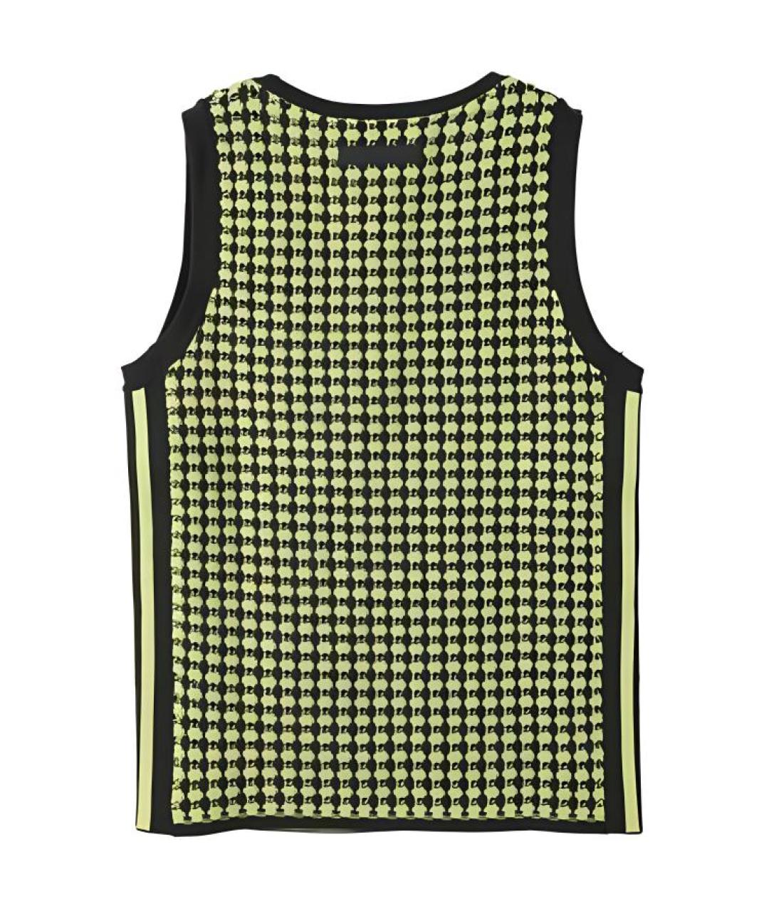 ADIDAS Желтая майка, фото 2