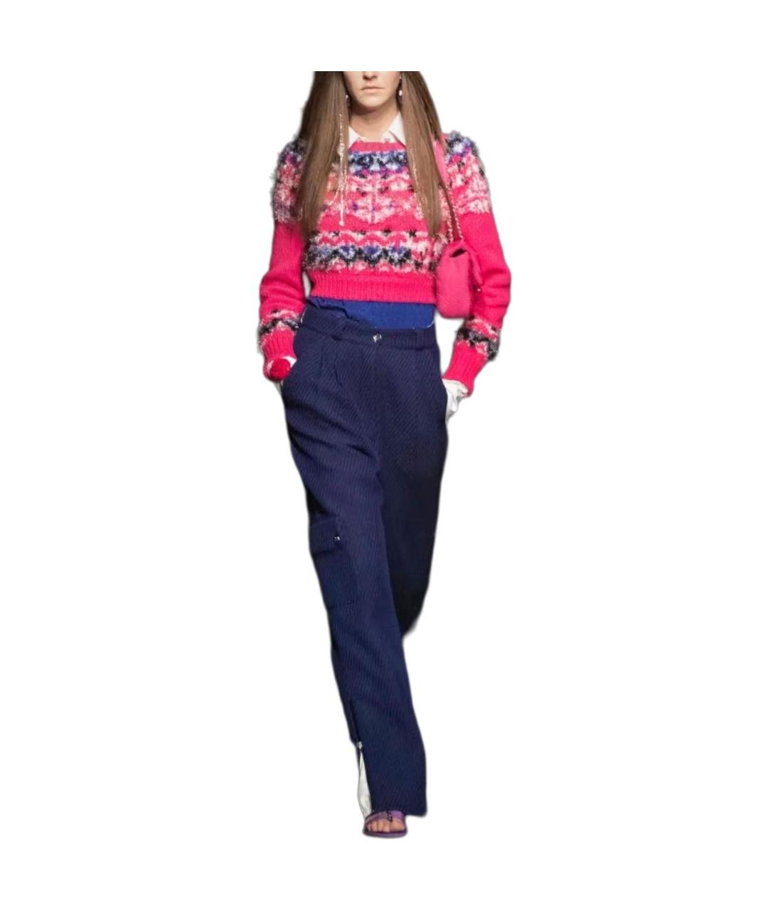 CHANEL Розовый кашемировый джемпер / свитер, фото 3