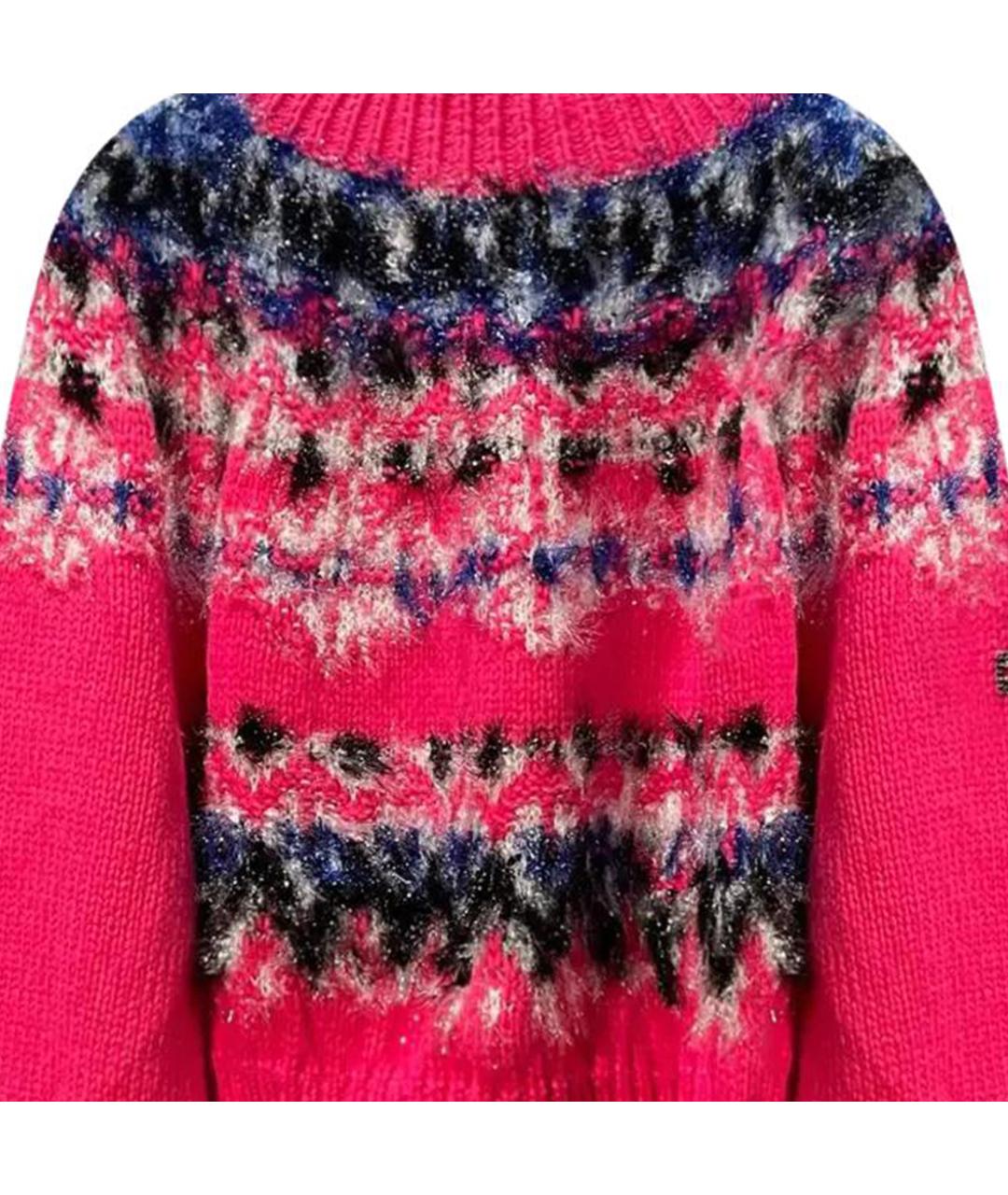 CHANEL Розовый кашемировый джемпер / свитер, фото 4