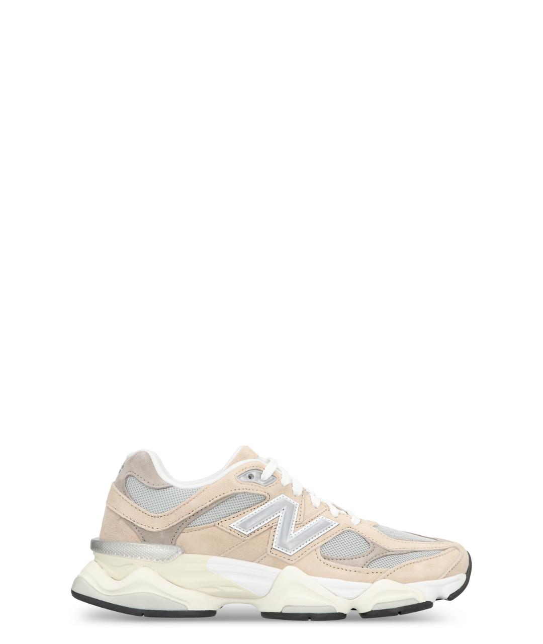 NEW BALANCE Бежевые синтетические кроссовки, фото 1